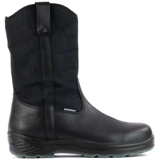 Thorogood Thoro-Flex 10" Comp Toe WP PR Pull-On Duty Boot - Black - 804-6136