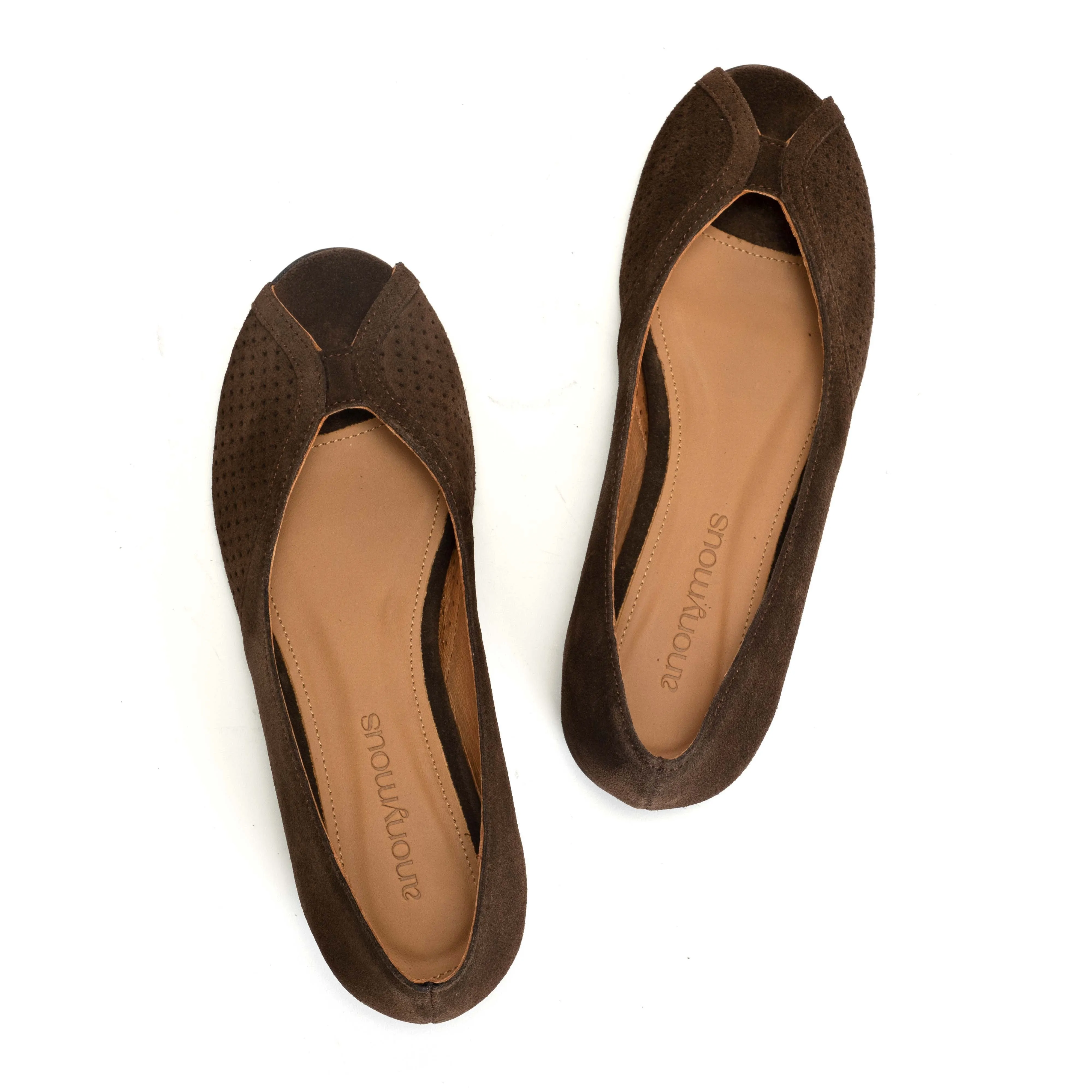 Tiffy Calf suede Coffee brown