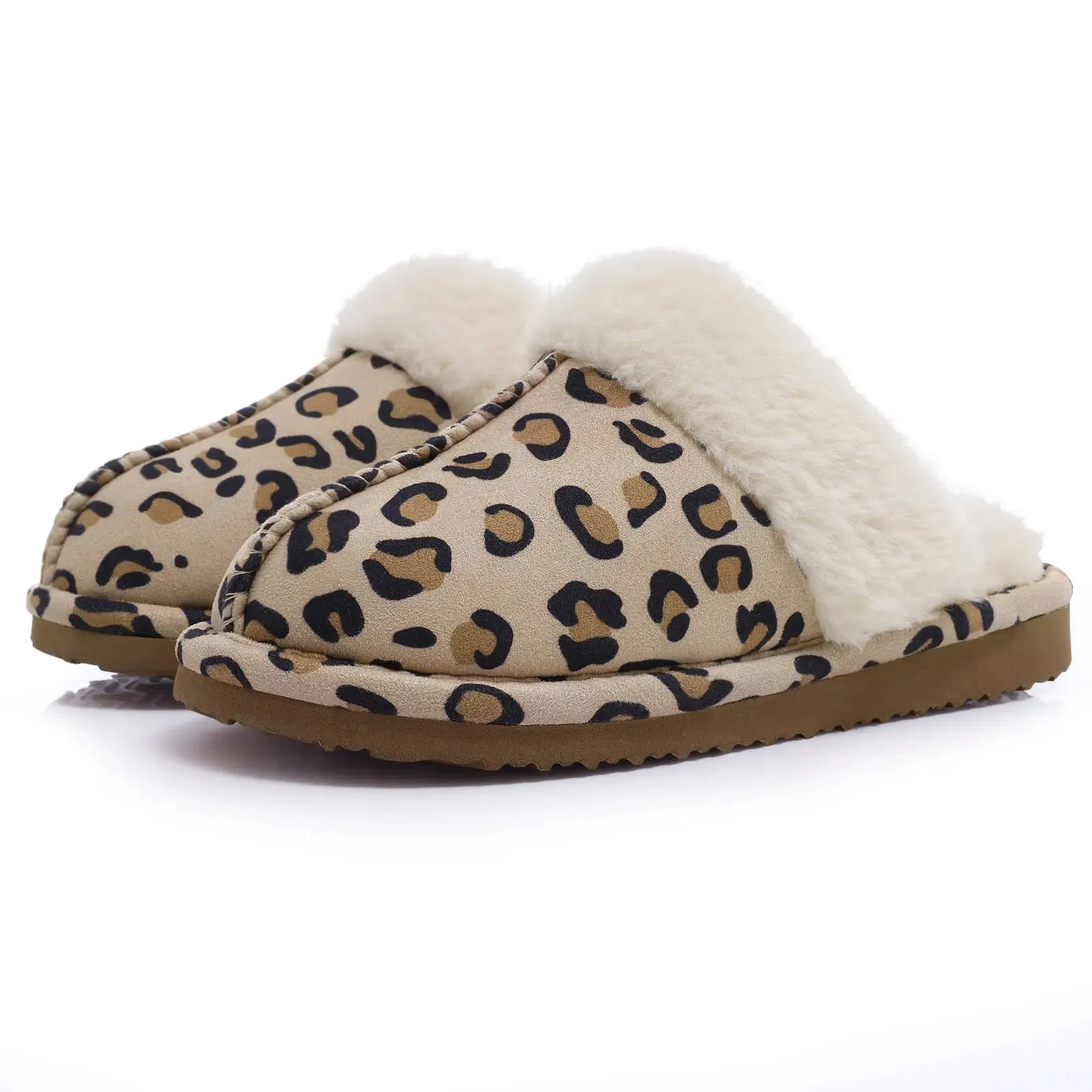 UGG Fuzzy Slippers Women's Men's Premium Sheepskin Scuffs