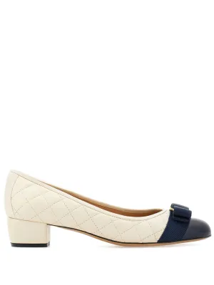 Vara Décolleté Quilted Nappa Pumps