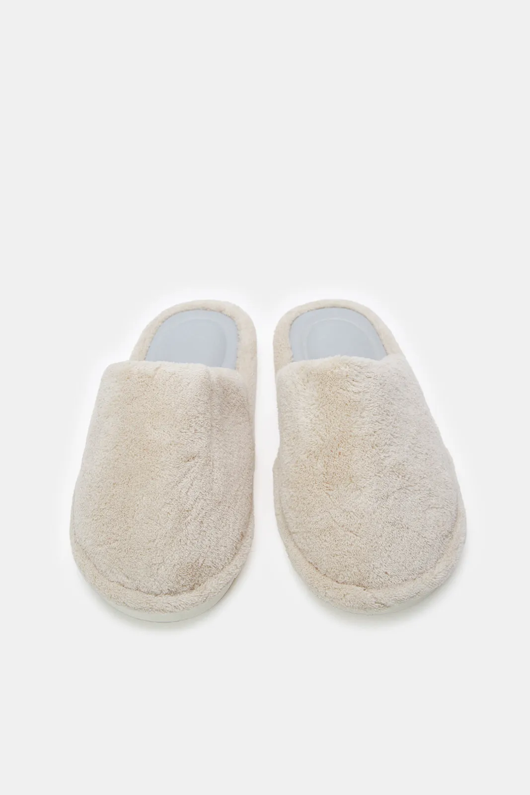 Women Taupe Memory Foam Slipper