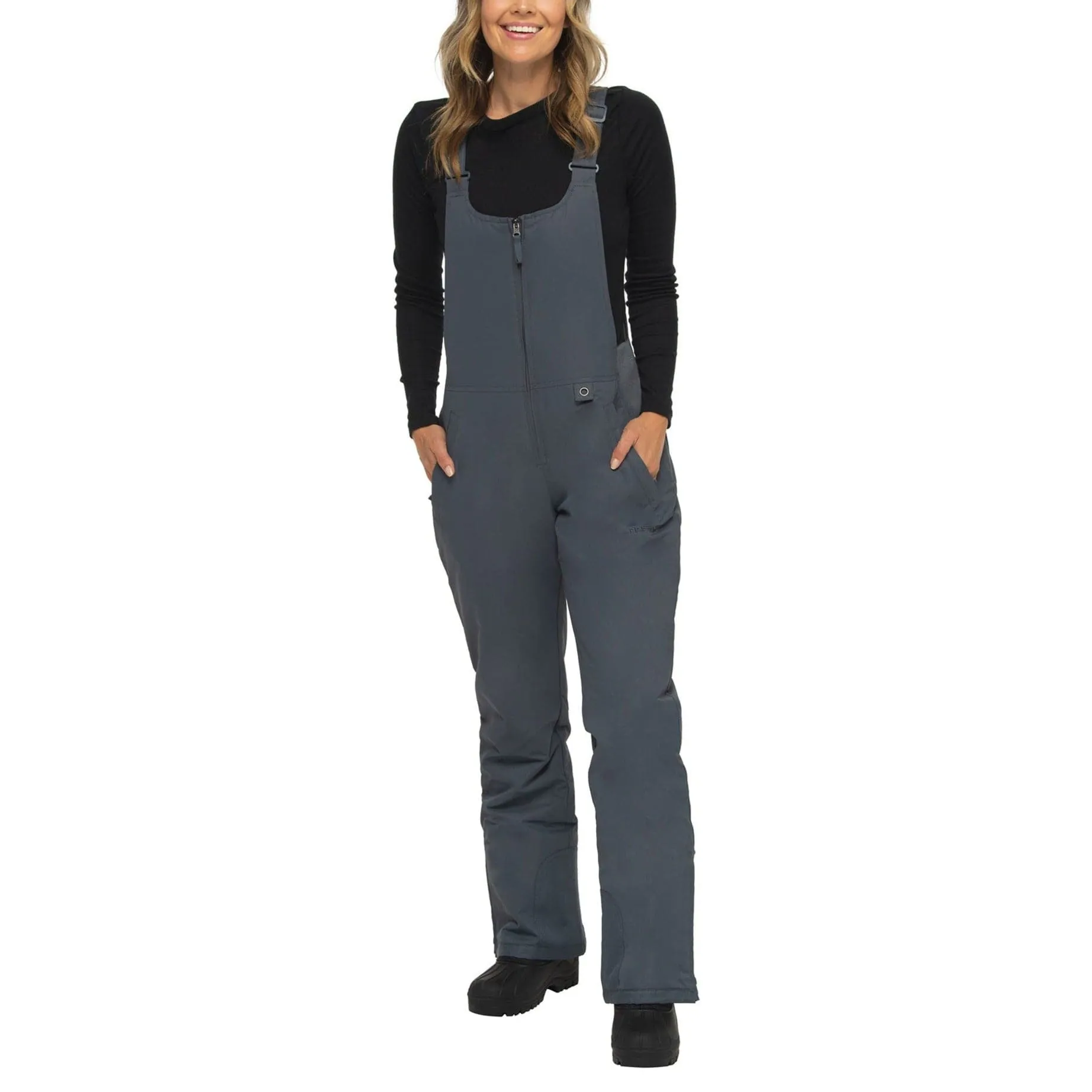 Women's Essential Insulated Bib Overalls - Long Inseam