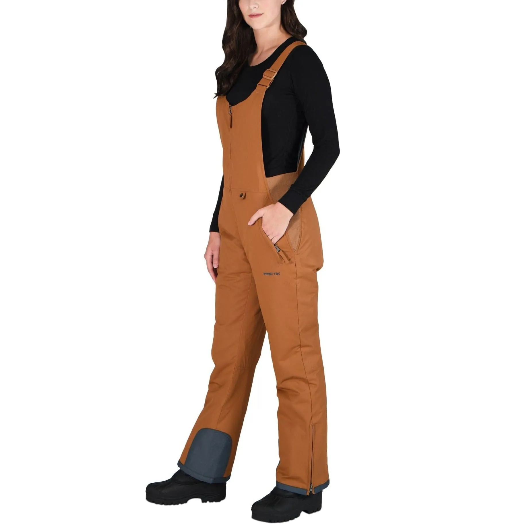 Women's Essential Insulated Bib Overalls - Long Inseam